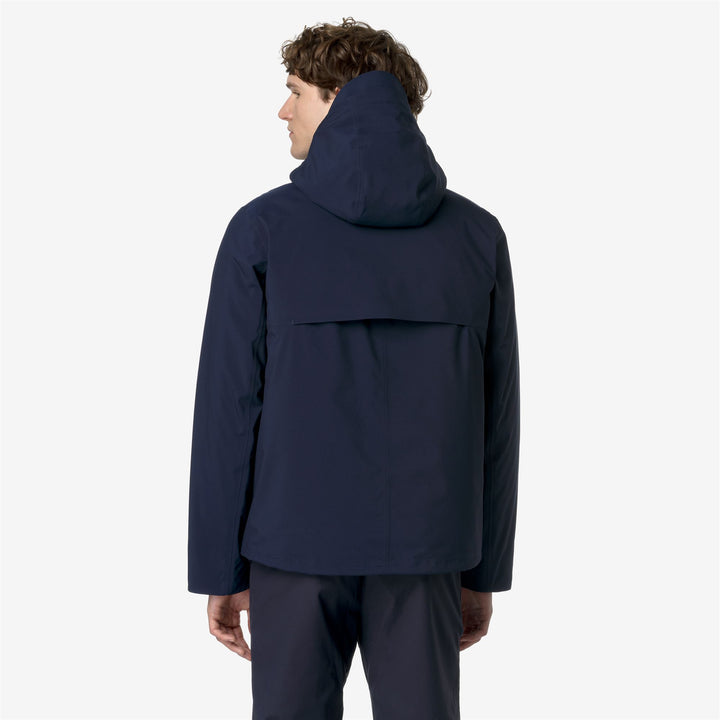 JACKEN BONDED PADDED - Jackets - Short - MAN - Blue Depth