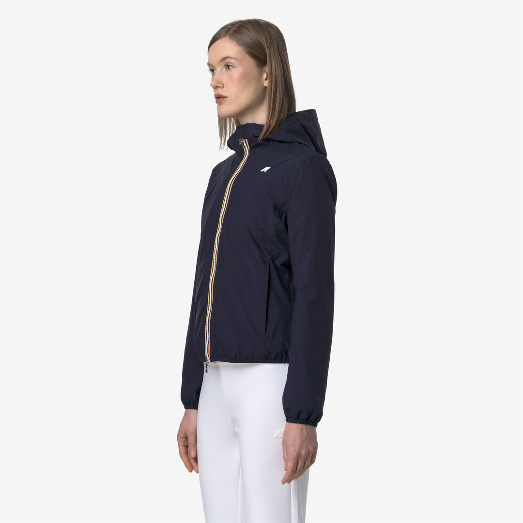 LILY STRETCH POLY JERSEY - Jackets - Short - WOMAN - BLUE DEPTH