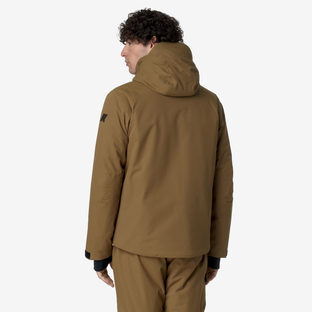 MALAMOT MICROTWILL 2L - Jackets - Mid - MAN - Brown Corda