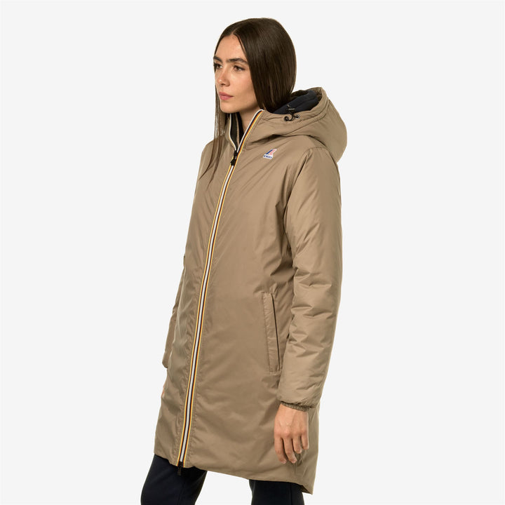 Le Vrai 3.0 Eiffel Orsetto - Jackets - 3/4 LENGTH - UNISEX - Beige Taupe