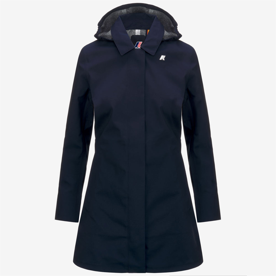 MATHY BONDED JERSEY - Jackets - Mid - WOMAN - BLUE DEPTH