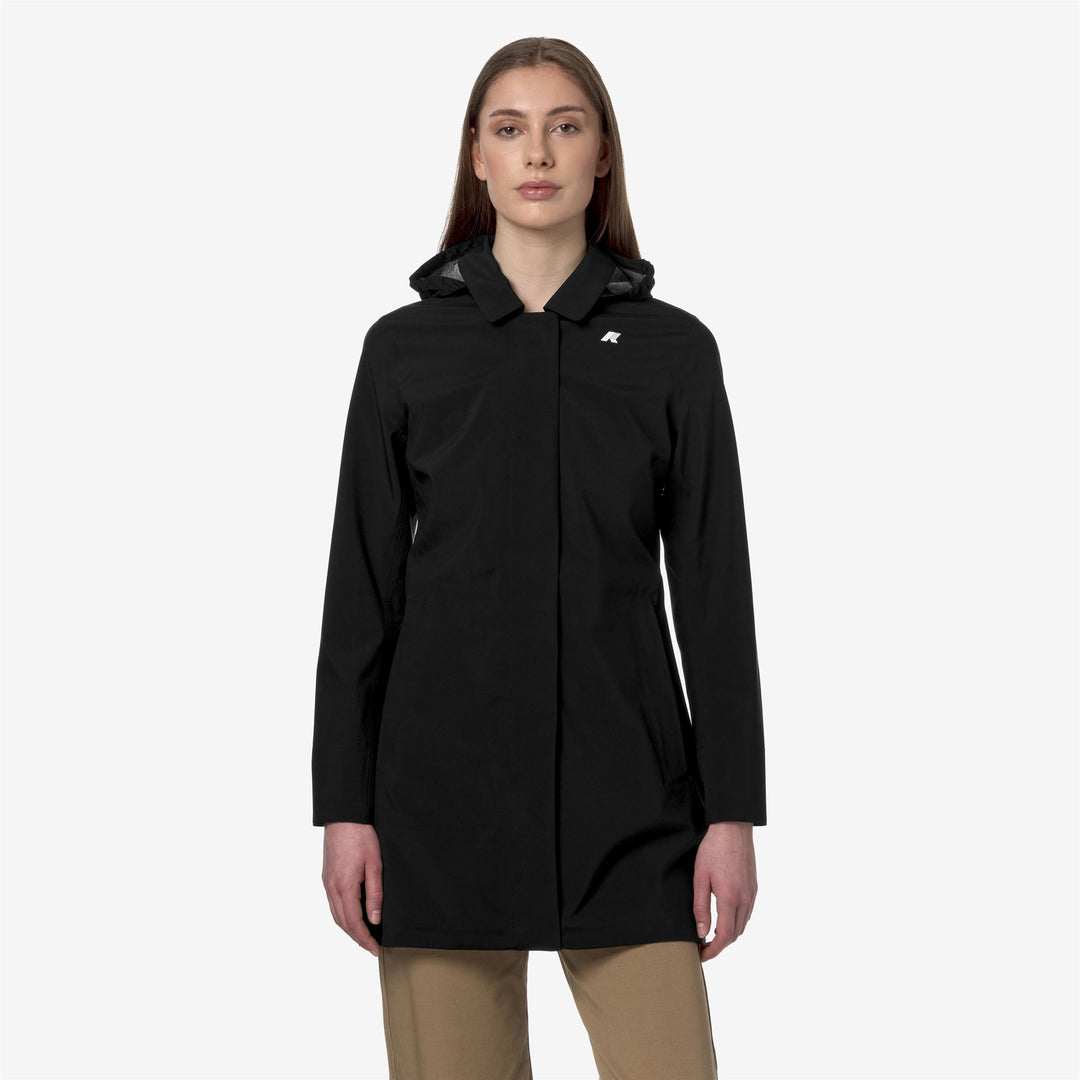 MATHY BONDED JERSEY - Jackets - Mid - WOMAN - BLACK PURE