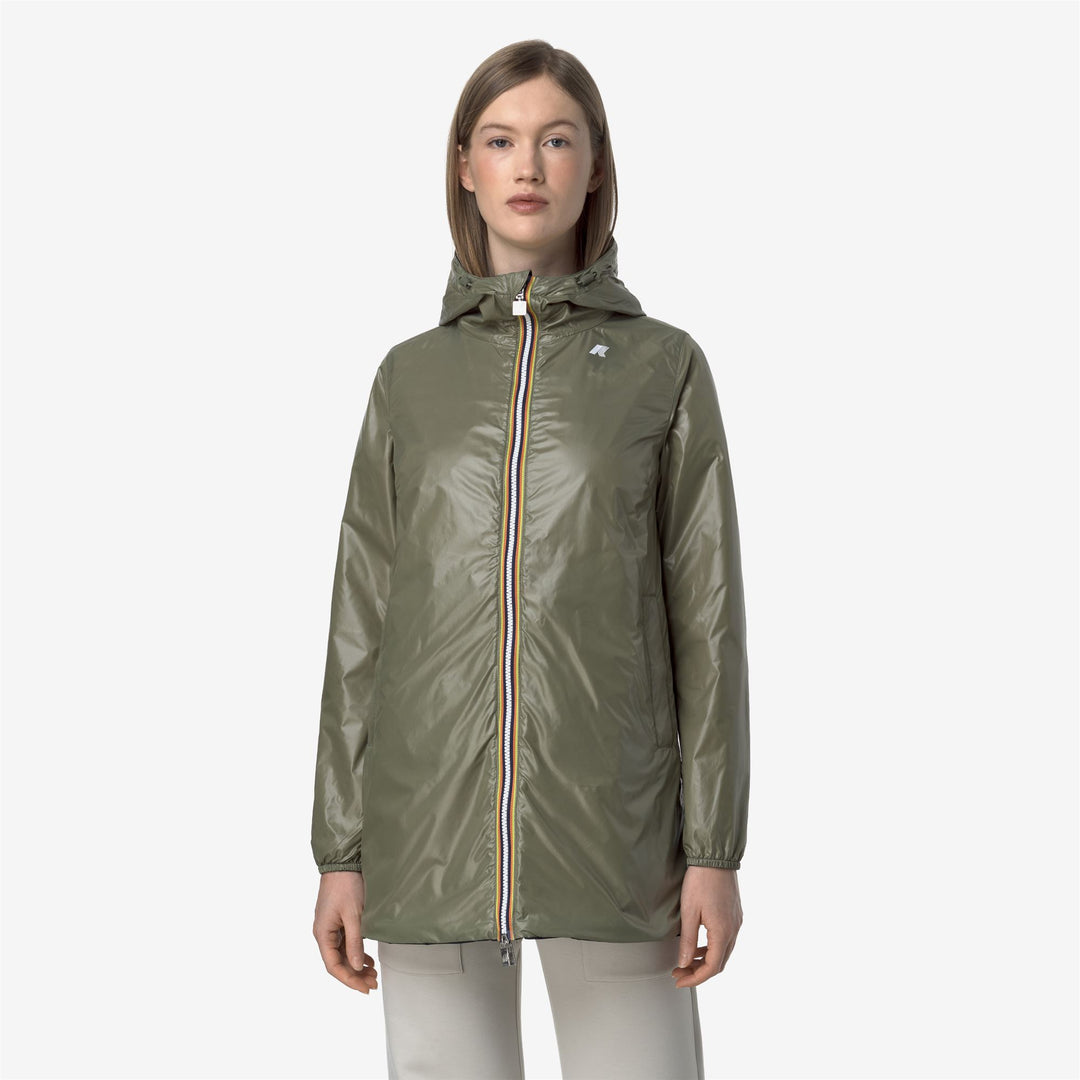 SOPHIE PLUS.2 REVERSIBLE - Jackets - Mid - WOMAN - BLUE DEPTH-GREEN LICHEN