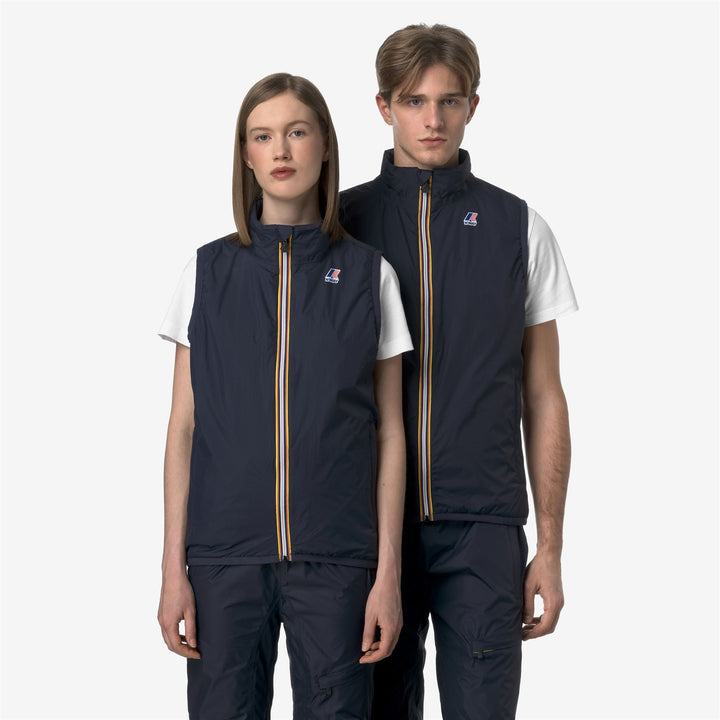 LE VRAI 4.0 ROULAND WARM - Jackets - Vest - UNISEX - BLUE DEPTH