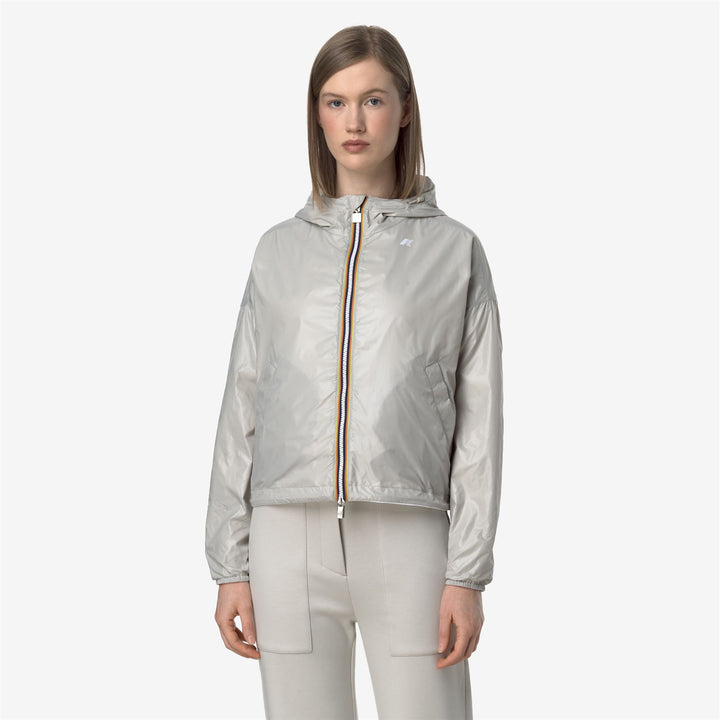 LAURETTE PLUS.2 REVERSIBLE - Jackets - Short - WOMAN - White-BEIGE LT