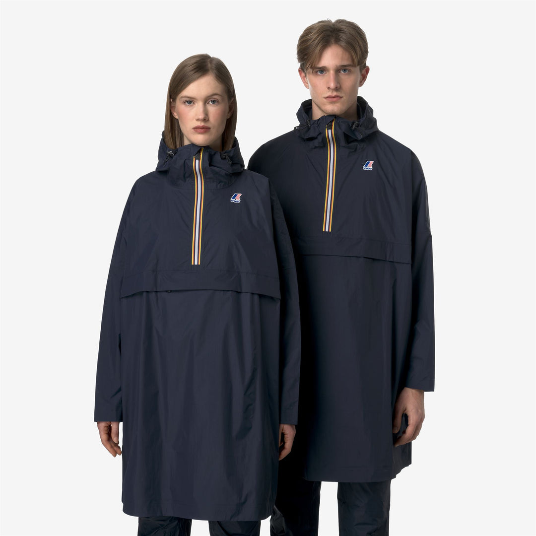 LE VRAI 4.0 FORTUNE - Jackets - PONCHO - UNISEX - BLUE DEPTH