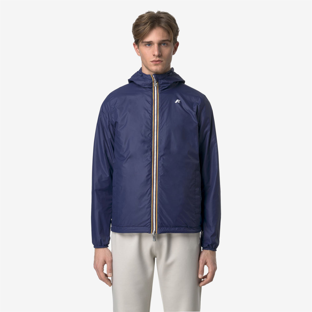 JAKE PLUS.2 REVERSIBLE - Jackets - Short - MAN - BEIGE LT-BLUE DEEP COBALT