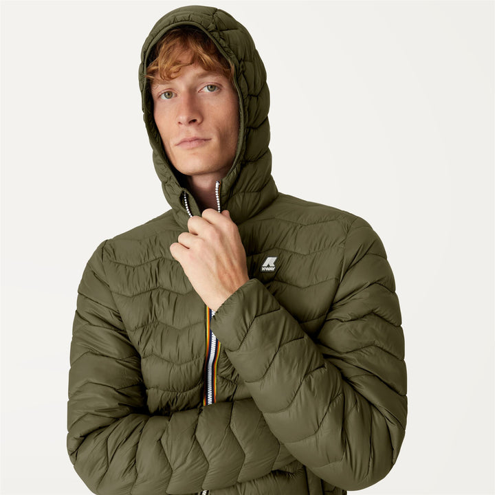 JACK QUILTED WARM - Jackets - Short - MAN - GREEN BLACKISH