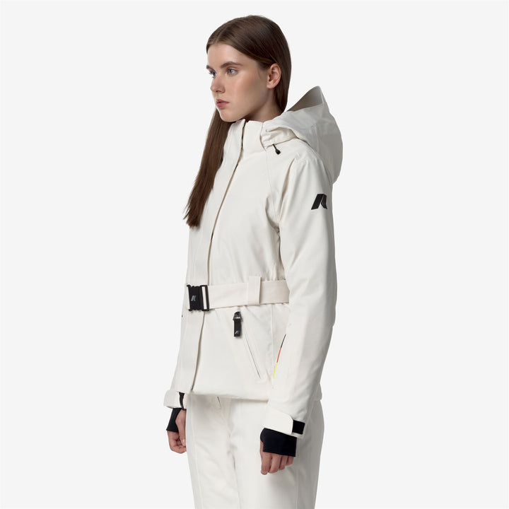 CHEVRIL MICROTWILL 2L - Jackets - Mid - WOMAN - White Gardenia