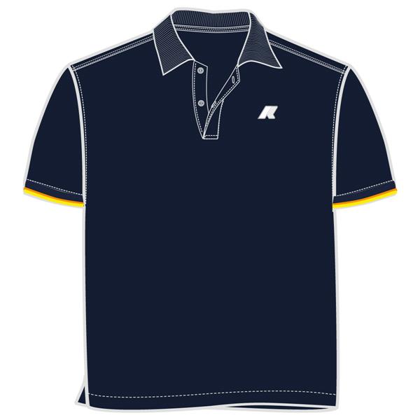 P. VINCENT PIQUE - Polo Shirts - Polo - BOY - BLUE DEPTH