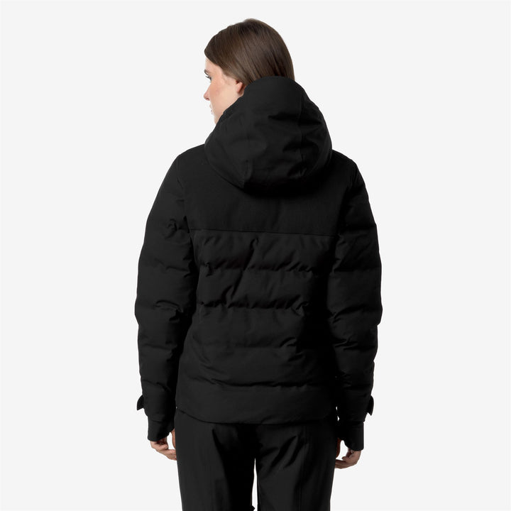 TUEDA - Jackets - Mid - WOMAN - Black Pure