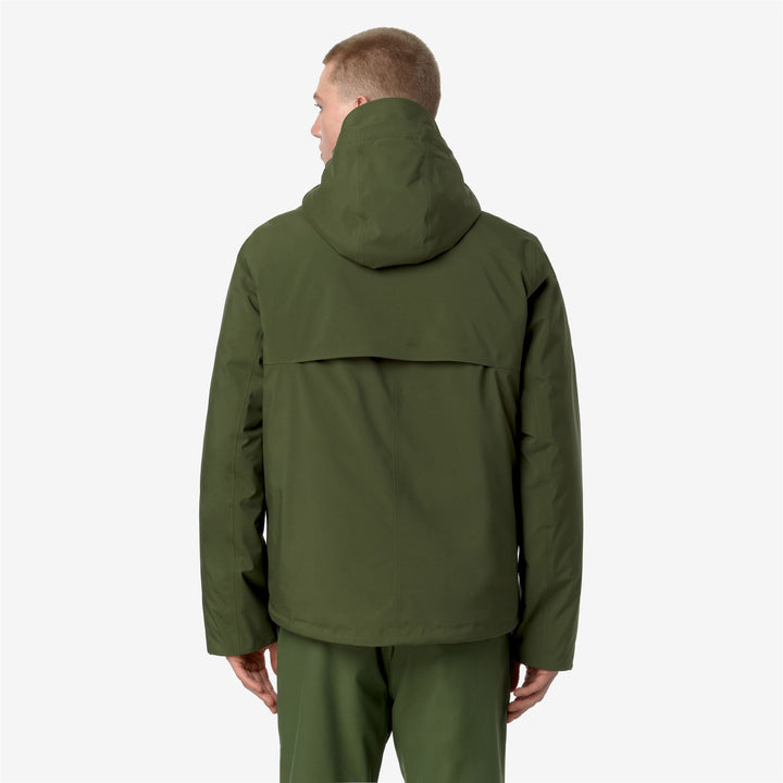 JACKEN BONDED PADDED - Jackets - Short - MAN - Green Cypress