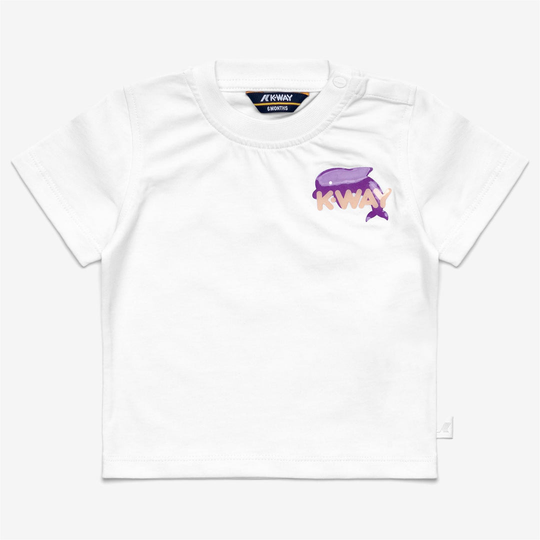 E. PETE DOLPHIN JERSEY - T-ShirtsTop - T-Shirt - KID UNISEX - WHITE