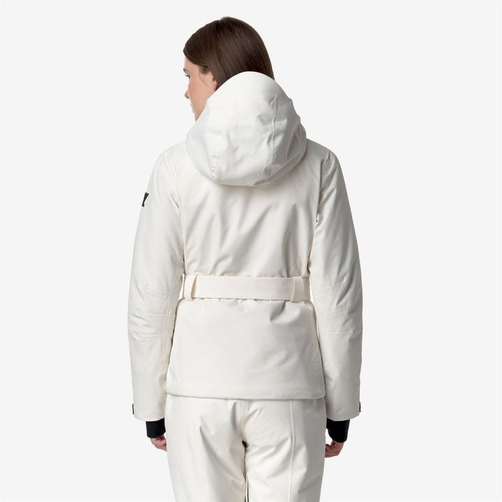 CHEVRIL MICROTWILL 2L - Jackets - Mid - WOMAN - White Gardenia