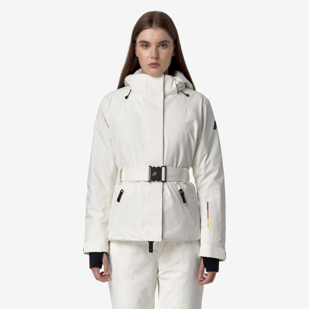 CHEVRIL MICROTWILL 2L - Jackets - Mid - WOMAN - White Gardenia