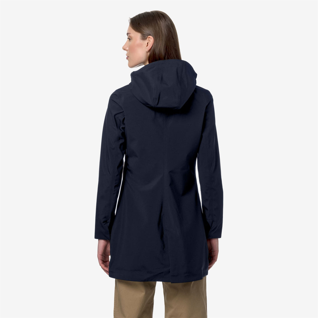 MATHY BONDED JERSEY - Jackets - Mid - WOMAN - BLUE DEPTH