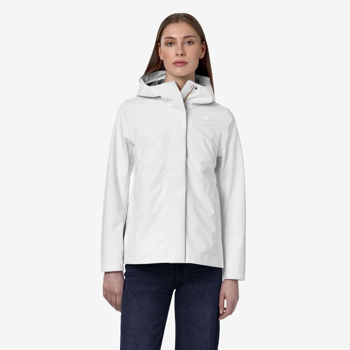 MADALINA BONDED JERSEY - Jackets - Mid - WOMAN - WHITE