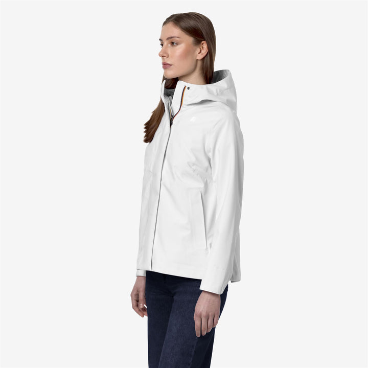 MADALINA BONDED JERSEY - Jackets - Mid - WOMAN - WHITE