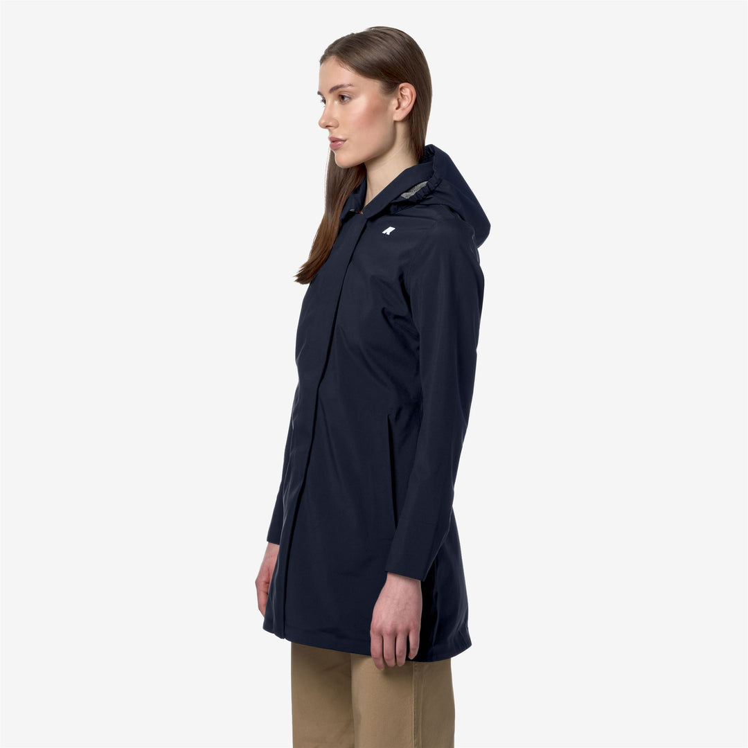 MATHY BONDED JERSEY - Jackets - Mid - WOMAN - BLUE DEPTH