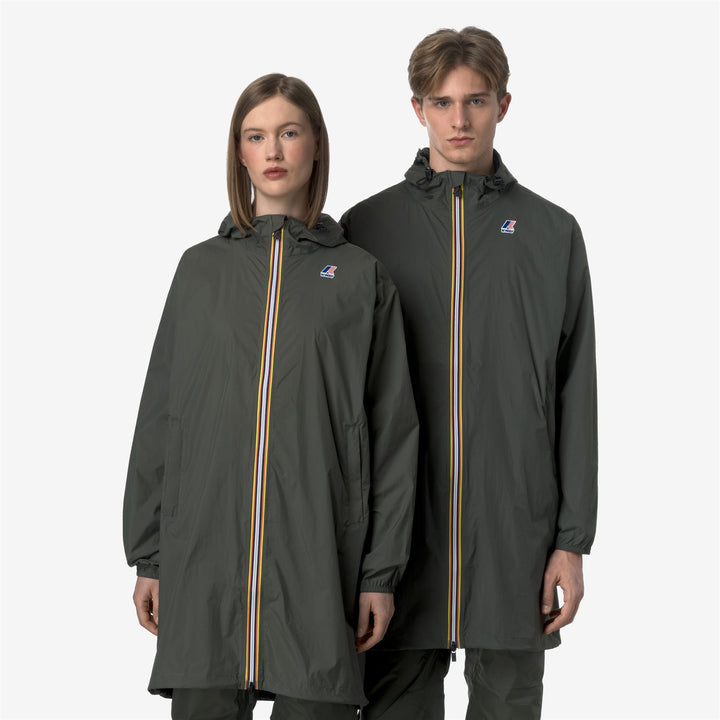 LE VRAI 4.0 EIFFEL EAST - Jackets - Long - UNISEX - GREEN BLACKISH