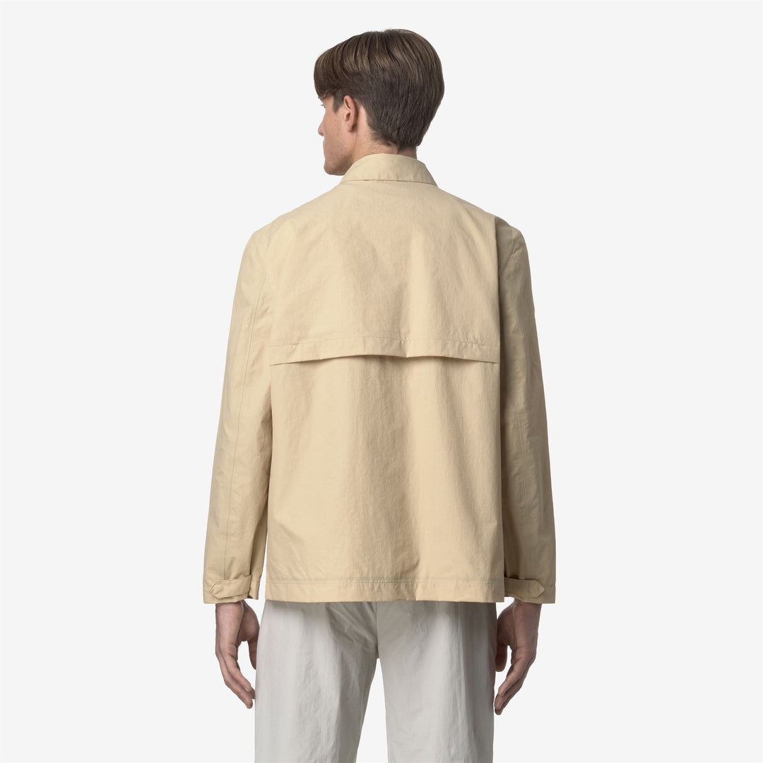 BROEN COTTON NYLON - Jackets - Short - MAN - BEIGE ROPE