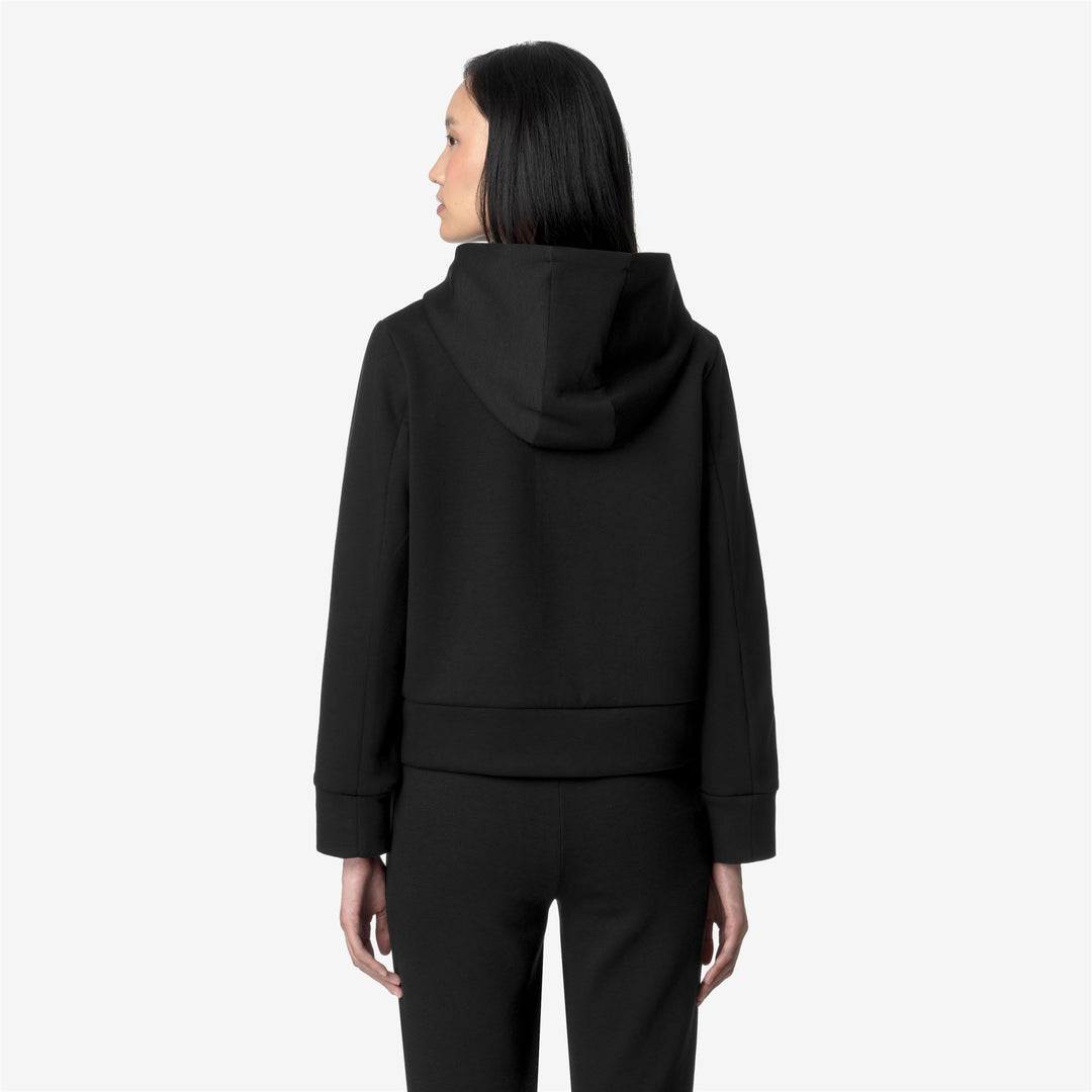 DIVINE LIGHT SPACER - Fleece - Jacket - WOMAN - BLACK PURE