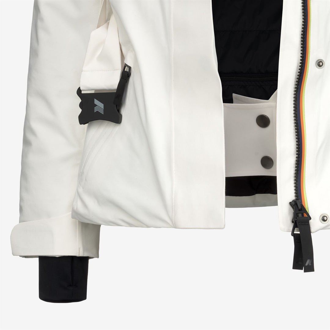 CHEVRIL MICROTWILL 2L - Jackets - Mid - WOMAN - White Gardenia