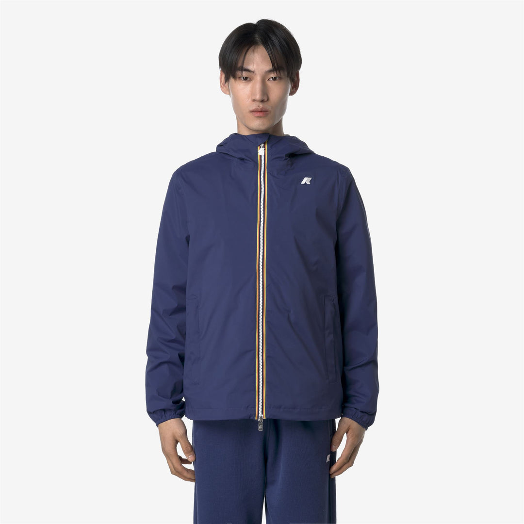 JACK  STRETCH NYLON JERSEY - Jackets - Short - MAN - BLUE DEEP COBALT