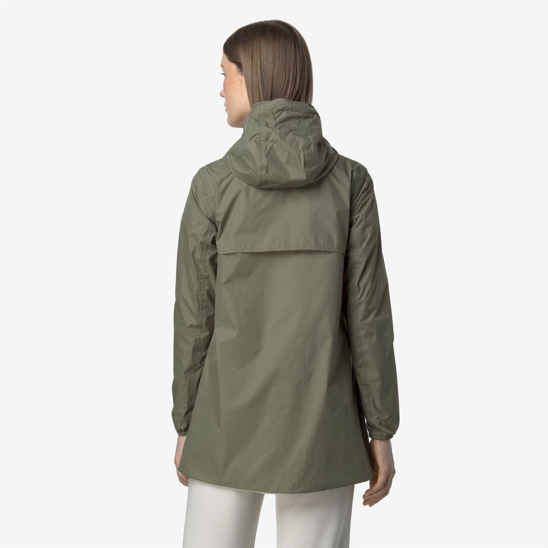 SOPHIE PLUS.2 REVERSIBLE - Jackets - Mid - WOMAN - GREEN LICHEN-BEIGE LT