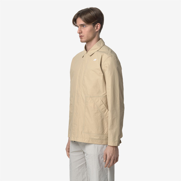 BROEN COTTON NYLON - Jackets - Short - MAN - BEIGE ROPE