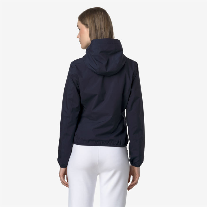 LILY STRETCH POLY JERSEY - Jackets - Short - WOMAN - BLUE DEPTH